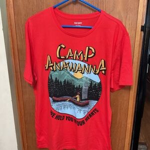 NWOT Camp Anawanna “Salute your shorts” tshirt